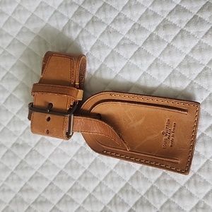 Louis Vuitton luggage tag & holder